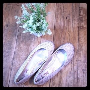 Brash Rhinestone studded flats